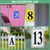 M METERXITY Aluminum Number Sign 11, 11.8 Inch House Numbers
