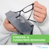INSTADRIVE Glasses Cloths Pack of 9 20 x 20 cm
