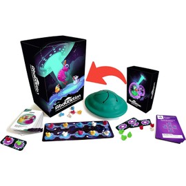 Abducktion - Bundle Base + IntergalacDuck Research Expansion Combo Pack, 25-30 Minutes, Ages 12+, A weirdly Strategic Duck Kidnapping Game, a UFO, and Mind-Bending, Shape-Finding Logic!