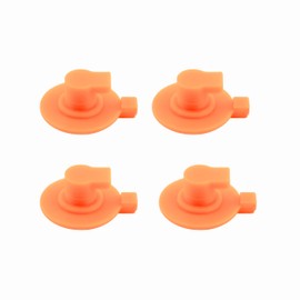 Sintrix Fab Locking Knob – Compatible with Gardena OS 140 Sprinkler, 4-Pack, Replacement for Part No. 8220-29/8223-20/1559-29 – Anti-Accidental Opening Design