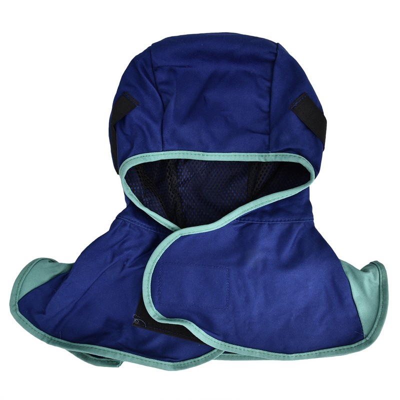 AP-6670 Flame Retardant Helmet Washable Blue Face Full Protection Hood
