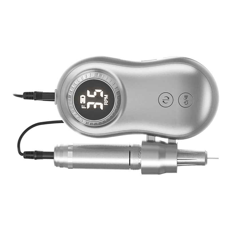 Nail Drill Machine 35000RPM LCD Display USB Rechargeable Electric Nail