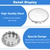 12 PCS Electrical Box Knockout Plugs, 1/2 Inch Round Stainless