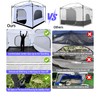 Joramoy Camping Cube for 10×10 Pop Up Canopy, Converts Straight