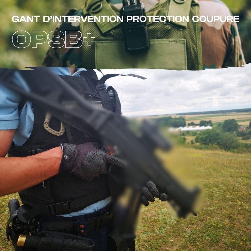 ROSTAING OPSB+ Tactical Gloves - 1 Pair Reinforced Tactical Gloves