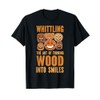 Whittling Kit, Carving Tools, Wood Craft, Whittler Gear T-Shirt