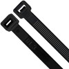 ISOLATECH Cable Ties Black UV Resistant Large Small Long Flat