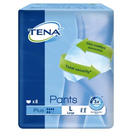 Tena pants plus large, pack of 8