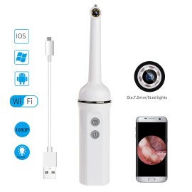 Unbranded 1080P HD Cordless WiFi Oral Dental Endoscope 6 LED Lights Intraoral Video Camera