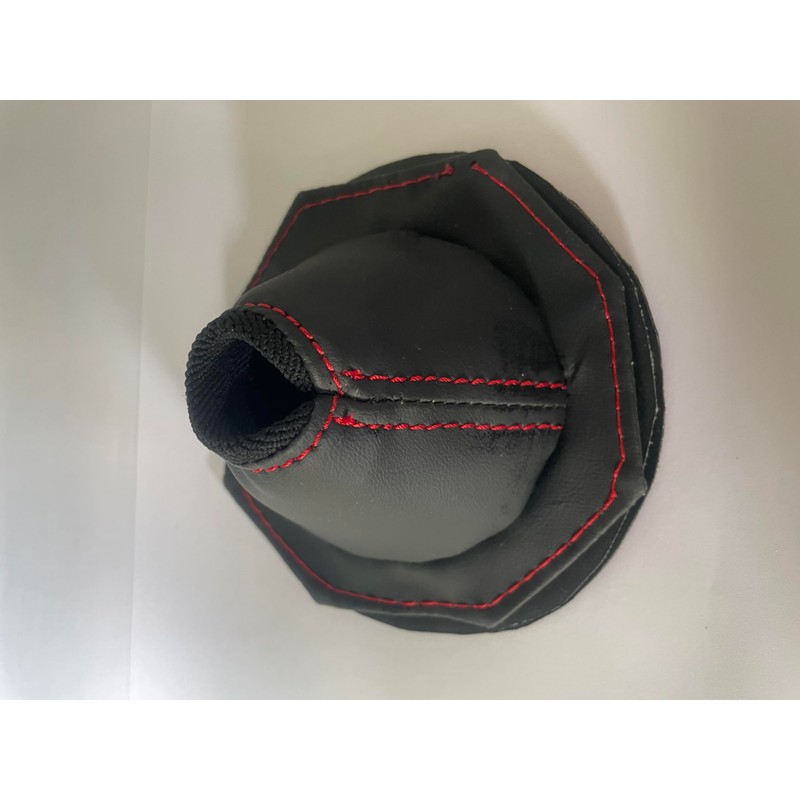 Ydzwavui Red Stitching Shift Boot Waterproof Shift Knob Cover Fit