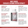STAY ALIVE Cayenne Pepper Capsules w/Ginger, Garlic, Turmeric, Hawthorn, Diosmin,