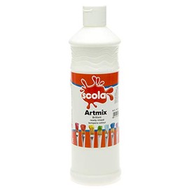 Scola Artmix Poster Paint 600ml White