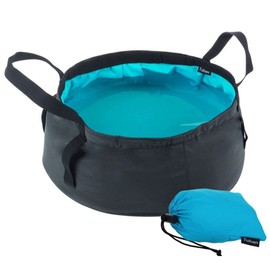 BJ-SHOP Folding Basin,Collapsible Basin Leak-proof Lightweight Portable Wash Basin with Carry Bag for Camping Travel Washing Fishing 8.5L