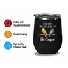 Bird Lover Black Edition Wine Tumbler 12oz - Birds to