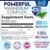 Health Nutrition Naturals C?psulas de Complejo de Magnesio de 500