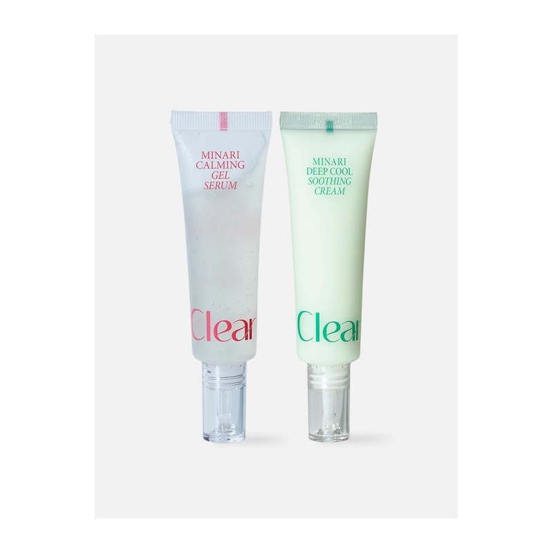 Water parsley pore dual (gel serum + soothing cream only)
