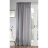 Tyrone Textiles Ltd Jewel Grey Diamante Voile Panel (Drop -