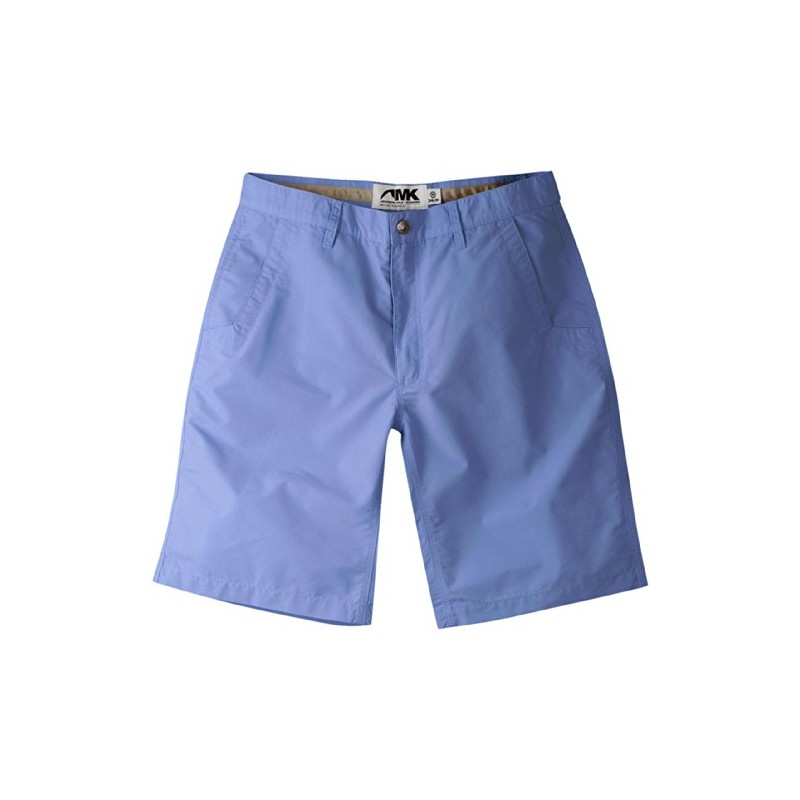 Mountain Khakis Men's Poplin Short Relaxed Fit, Bahama Blue, 42W/8-Inch