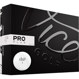 VICE Golf Pro Plus White Golf Balls