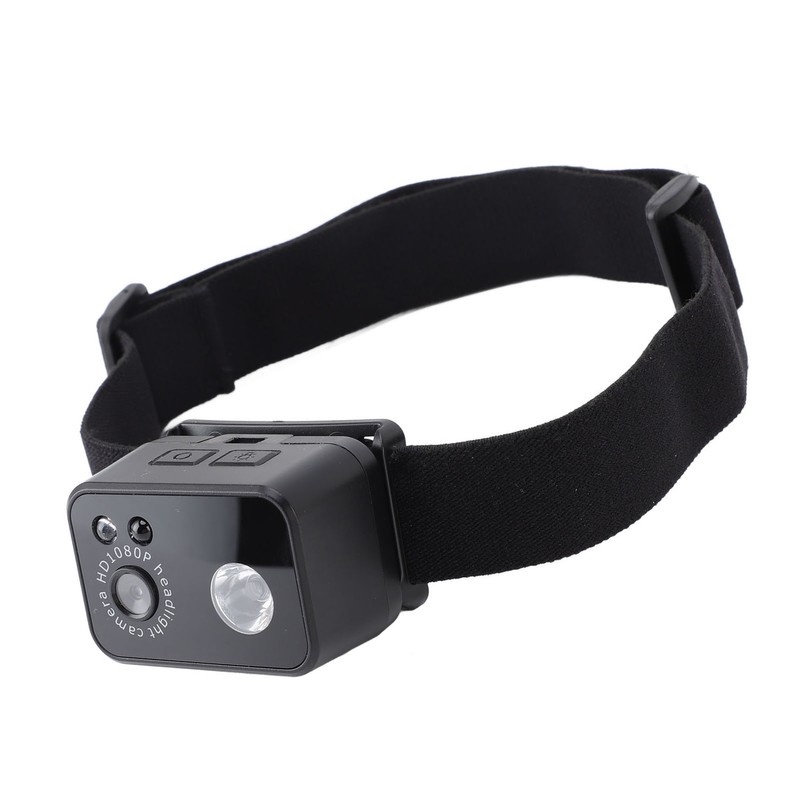 Headlamp Camera 3W LED 1080P 2MP Smart Sensor Headlamp Wearable
