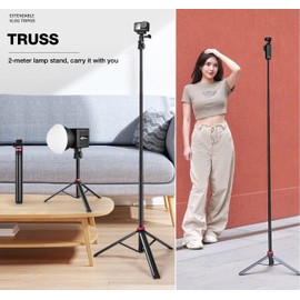 Osmo-Mobile - Soporte para trípode de piso para DJI Osmo Mobile SE 7P 7 6 5 4 / Osmo-Pocket 3 2 1 / Osmo Action 5 Pro 4 3 2 1