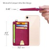FurArt Slim Minimalist Wallet, Front Pocket Wallets, RFID Blocking, Credit