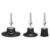 sourcing map 3-Pack 1" 2" 3" Disc Pad Holder Quick