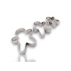JOKUMO Gingerbread Men Set of 3 Cookie Cutter Set 4”