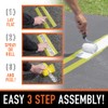 Franklin Sports Basketball Court Stencil - Easy to Use Basketball