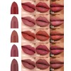 Chili Red Matte Lipstick,Waterproof Long Lasting Lip Gloss,Makeup for Women