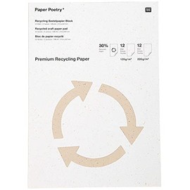 Premium Craft Pad A4 Recycled Paper
