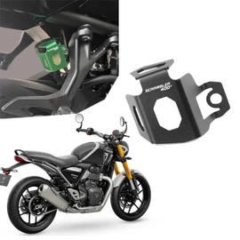 For Scrambler 400x scrambler 400x Scrambler 400x 2024 2025 2026 Motorcycle Accessories Rear Brake Oil Cap Protective Cover Accessories Oil Bottle Protective Cover Anti-drop Oil Cup Protective Cover