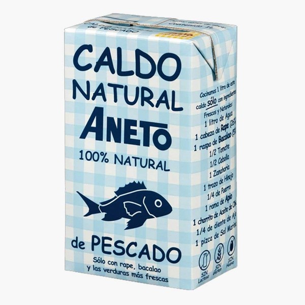 Aneto 100% Natural Fish Broth, 33.83 Ounce (3 Pack)