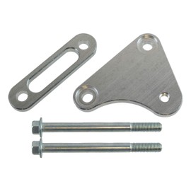 ICT Billet LS Idler Pulley Relocation Bracket for LS1 Intake Swap LQ4 LQ9 LSX 4.8L 5.3L 6.0L Truck Bracket Alternator Power Steering 551353 Billet Aluminum Made in USA 551353