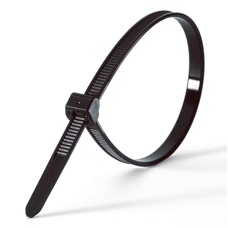 MagiGrip™ 100 Pack Premium Black Cable Ties/Zip Ties/Nylon Wrap 100mm