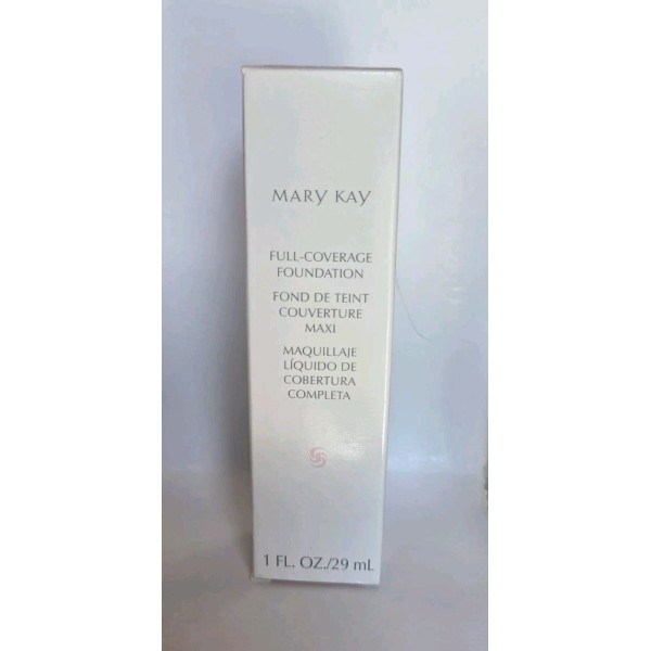 Mary Kay Full Coverage Foundation Ivory 202 #368500 New Old