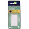 Leviton Antimicrobial 15 Amp 120/277V Decora Rocker 3-Way AC Quiet