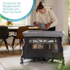 Maxi-Cosi Swift Travel Cot Fitted Sheet 2 x Cot Bed Covers to fit Maxi-Cosi Swift Crib Newborn Mattress - White