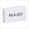 Oxford Ruled On Front Lined Index Cards, White, 3x5 Inch