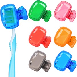 Protectoras para Cabezales de Cepillo, Cubre Cepillo de Dientes Antipolvo 6 Colores Diferentes Funda Protectora para Viajes, para el Hogar Viajes Camping
