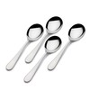 Towle Living Basic Stainless Steel Bullion Spoon, Set of 4