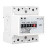 Energy Meter, DDM75S Single Phase 4P Din Rail Energy Meter