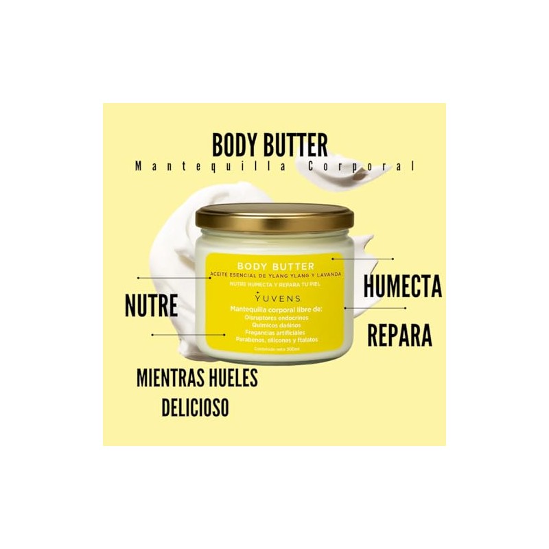 Mantequilla Corporal Ultra Humectante Ylang Ylang y Lavanda – Body