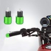 Handlebar CNC Aluminum Bar End Caps, 2Pcs Universal 18-22 Mm