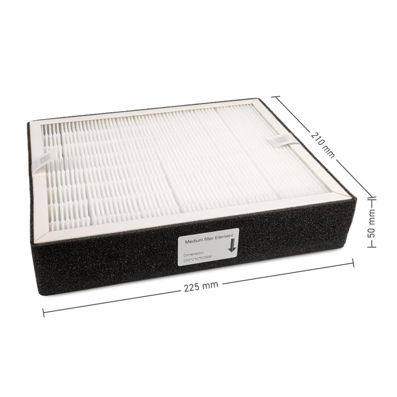 GALLUNOPTIMAL Mittelfilter Klasse H13 für einarmige Filterstation GOLRS100A