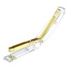 PATIKIL Acrylic Stapler Set, Portable Stylish Manual Effortless Desktop Stapler