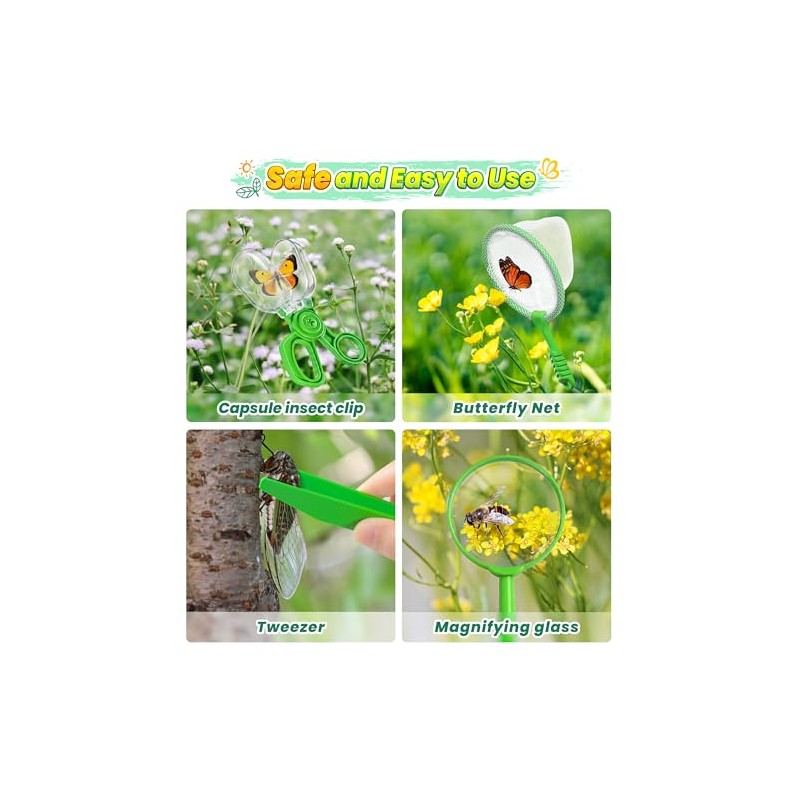 Bug Catcher for Kids, Bug Vacuum Catching Kit with Bug