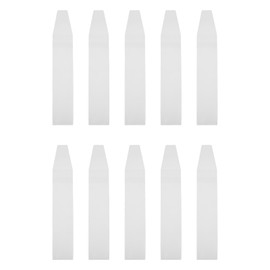 MAGICLULU Makeup Brush Protector Covers 10-Pack Portable Semi-Transparent Brush Bags for Travel Business Trips Outdoor Use Organizer for Foundation and Eyeshadow Brushes Lightweight and Compact