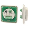 WITTKOWARE Underfloor Heating Thermostat with Rotary Control and Switch, for