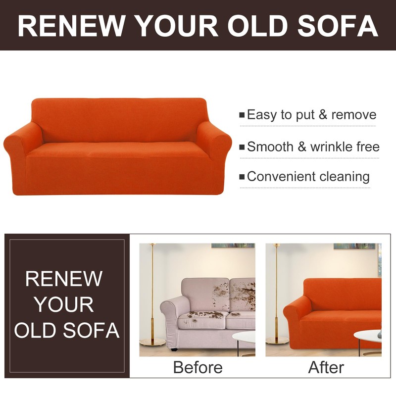 U-NICE HOME Stretch Couch Cover Sofa Cover Sofa Slipcover Furniture